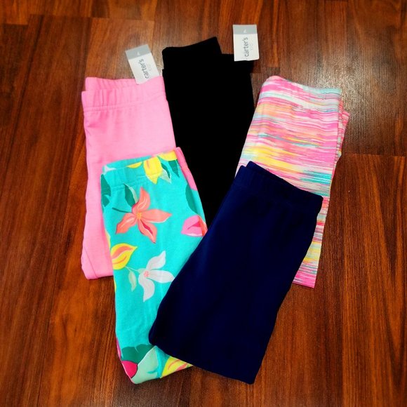 Carter's Other - 2x HOST PICK: Girls' Carter's Capri Leggings, size 7, NWT/NWOT